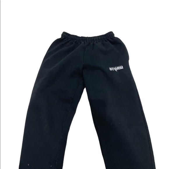 Black white logo sweatpants - Picture 1 of 3